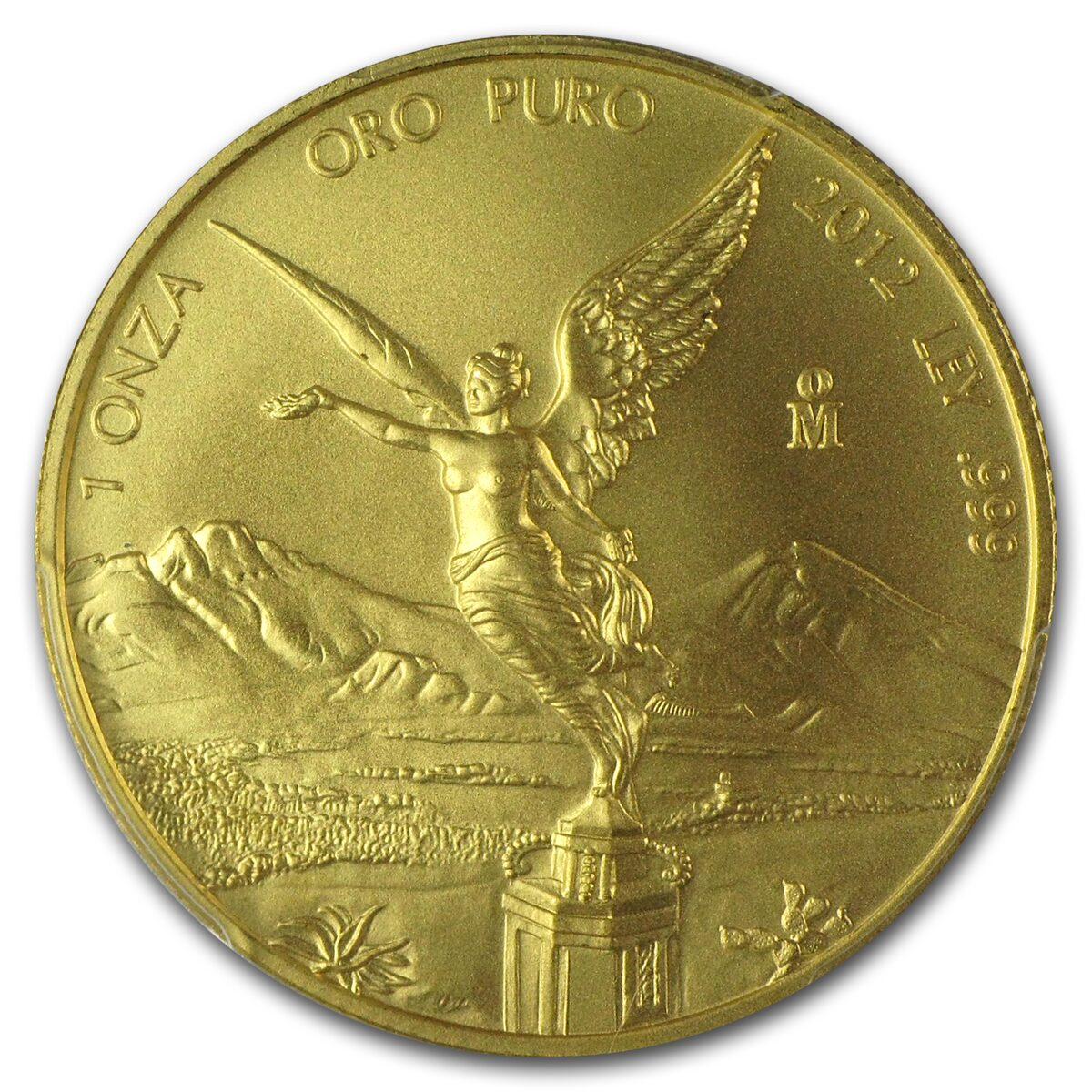 2012 Mexico 1 oz Gold Libertad MS-70 PCGS