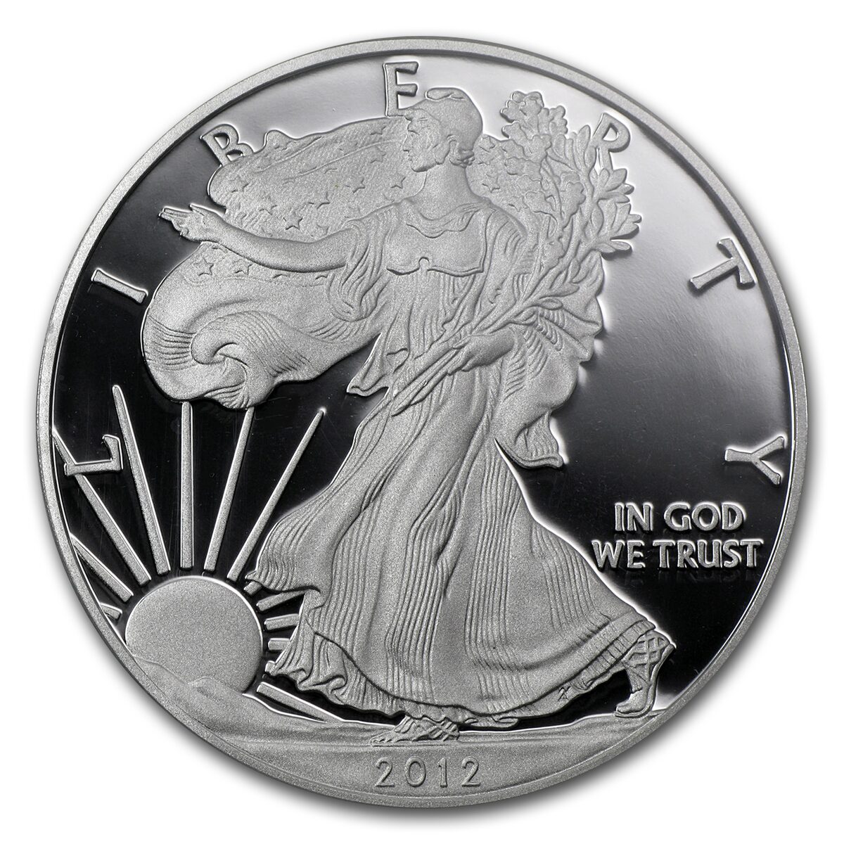 2012-S Proof American Silver Eagle PR-70 PCGS (FS, 75th Anniv)