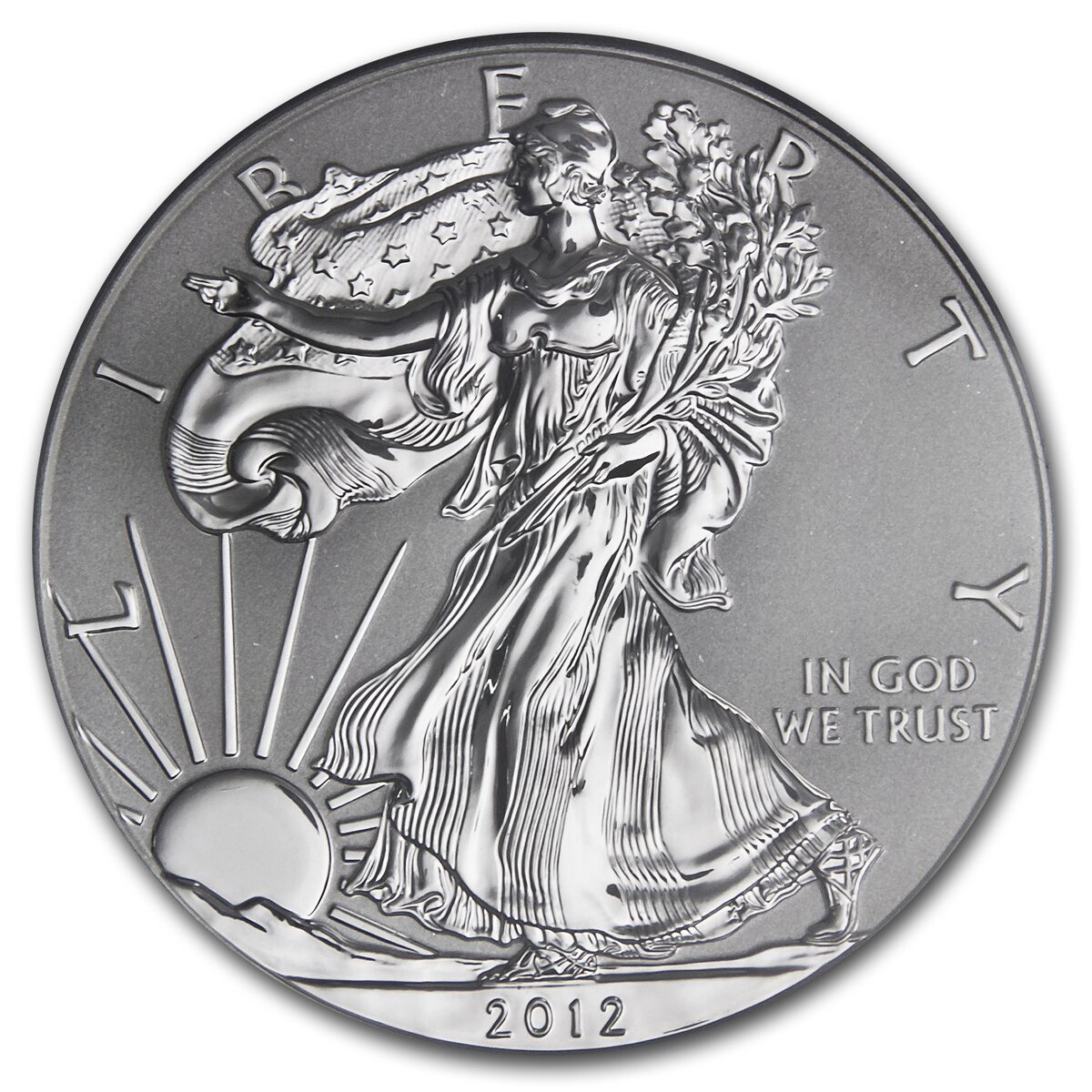 2012-S Reverse Proof Silver Eagle PR-69 PCGS (FS, 75th Anniv)