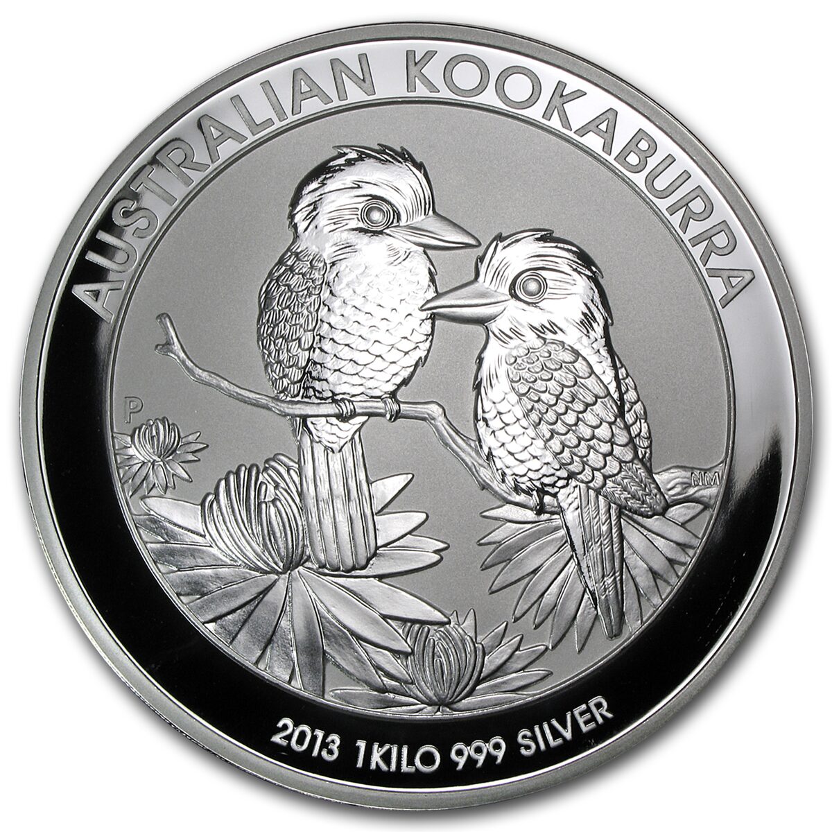 2013 Australia 1 kilo Silver Kookaburra BU