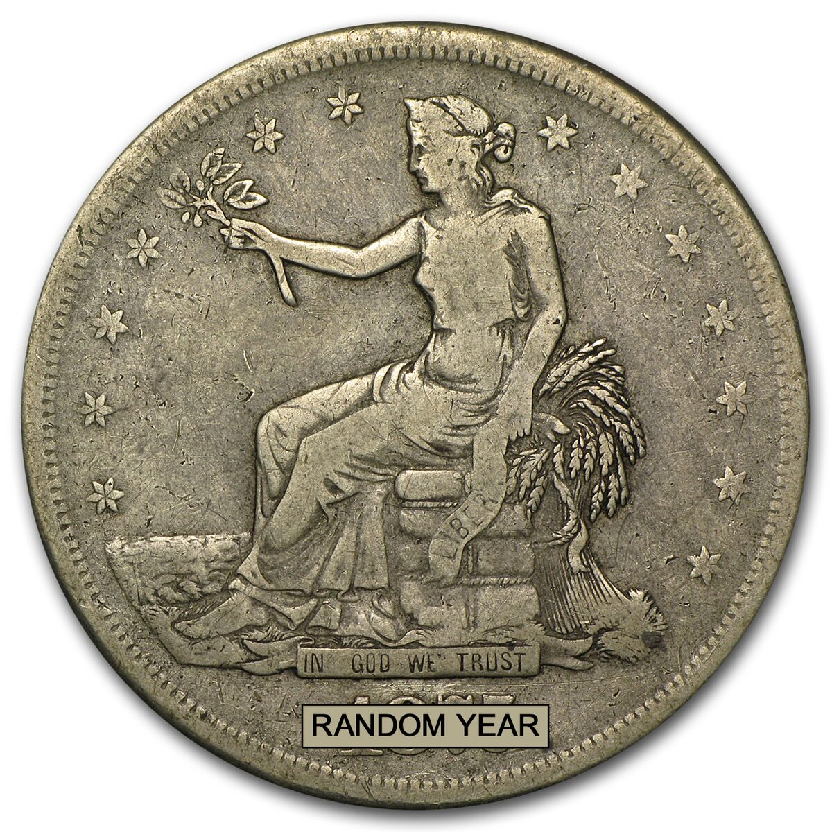 1873-1878 Trade Dollar Fine