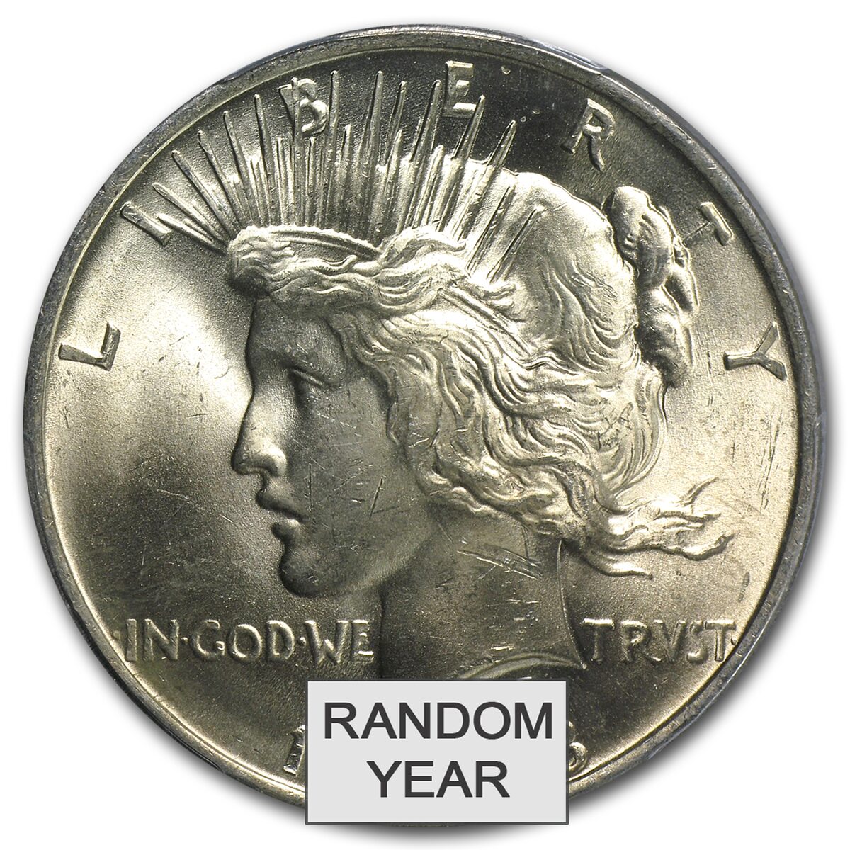 1922-1935 Peace Dollars MS-64 PCGS
