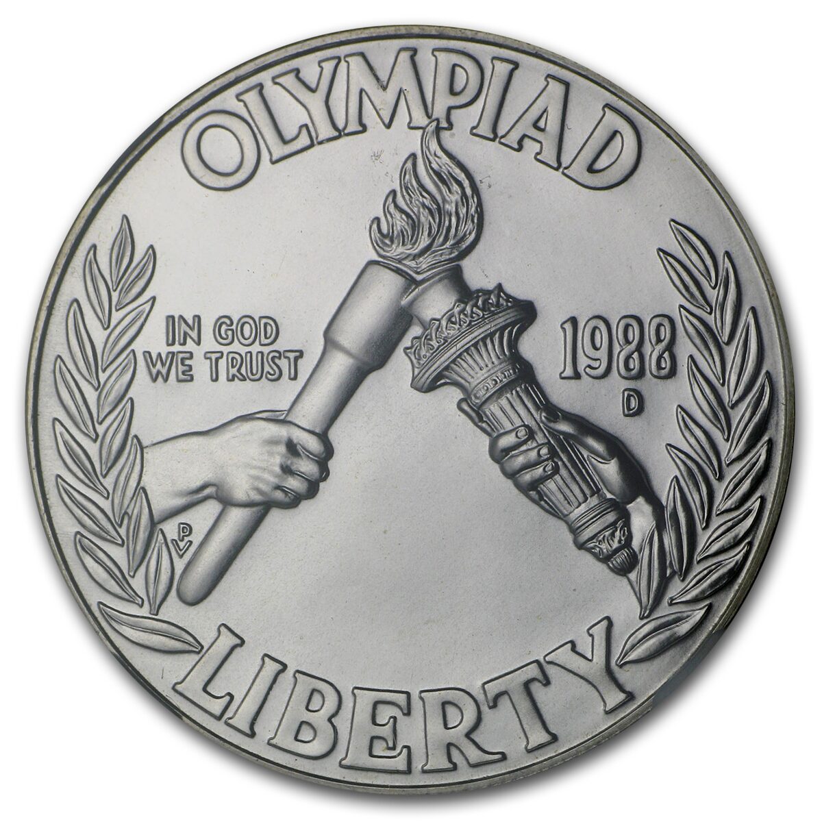 1988-D Olympic $1 Silver Commem MS-69 NGC
