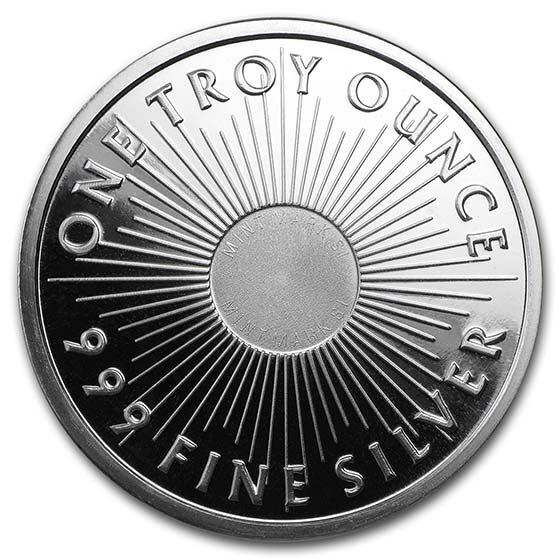 1 oz Silver Round - Sunshine Mint (Mint Mark SI)