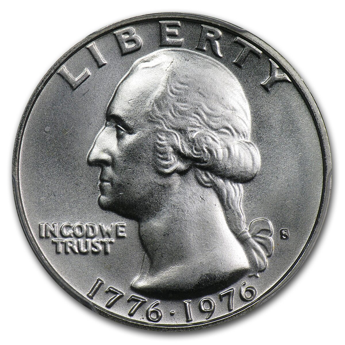 1976-S 40% Silver Washington Quarter MS-67 PCGS