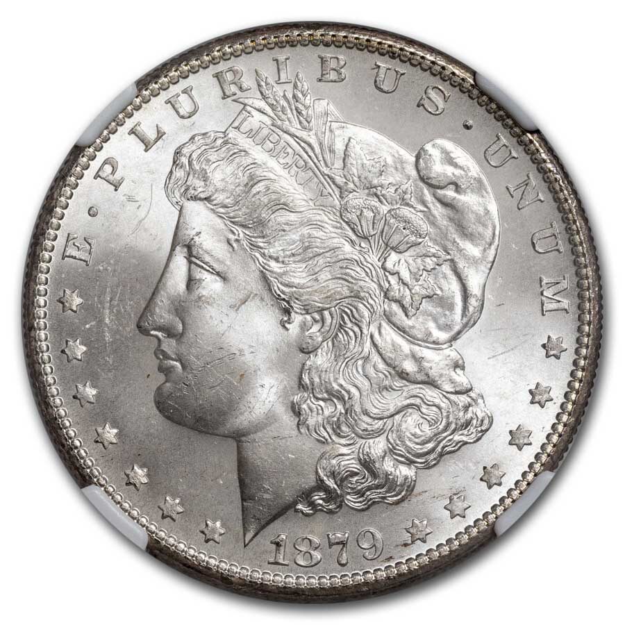 1879-S Morgan Dollar MS-64 NGC