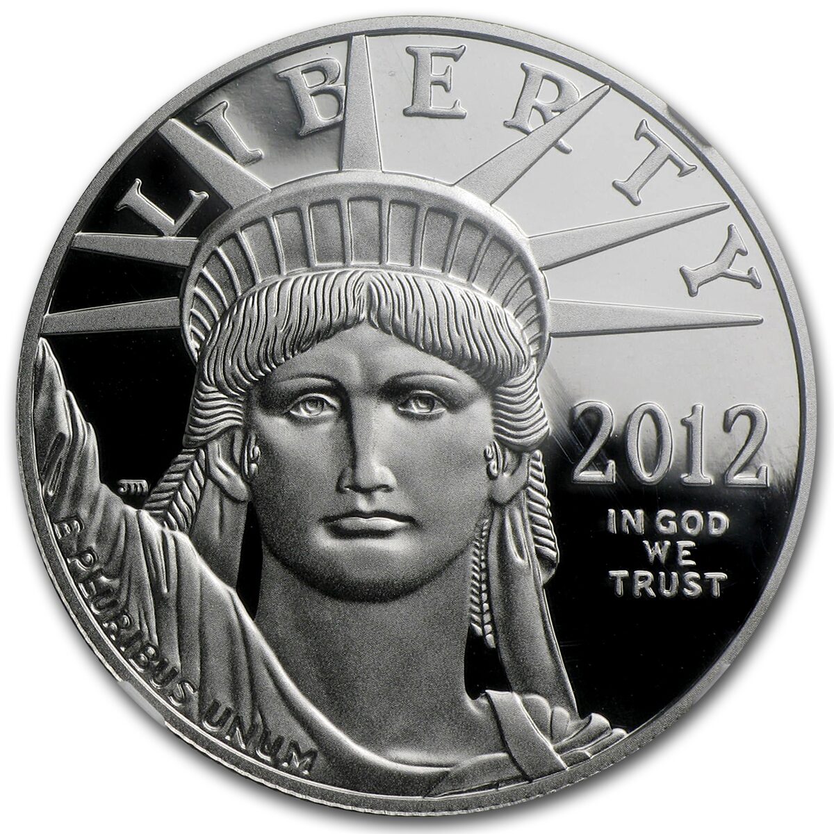 2012-W 1 oz Proof American Platinum Eagle PF-70 NGC (ER)