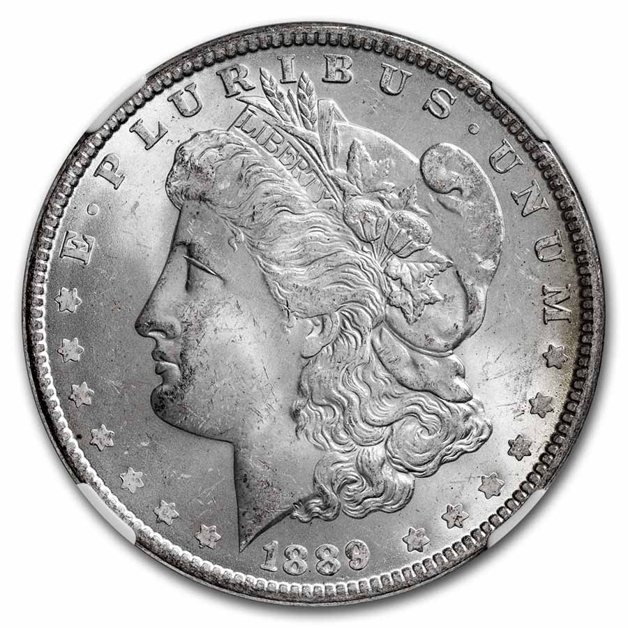 1889 Morgan Dollar MS-64 NGC