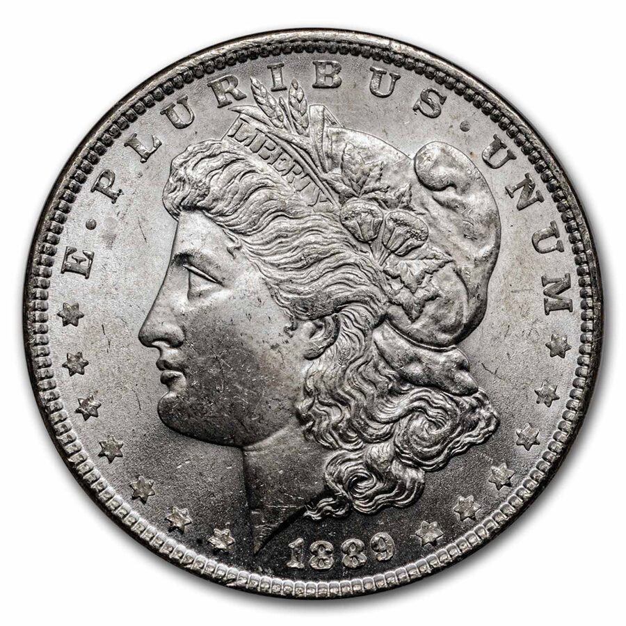 1889 Morgan Dollar MS-65 NGC