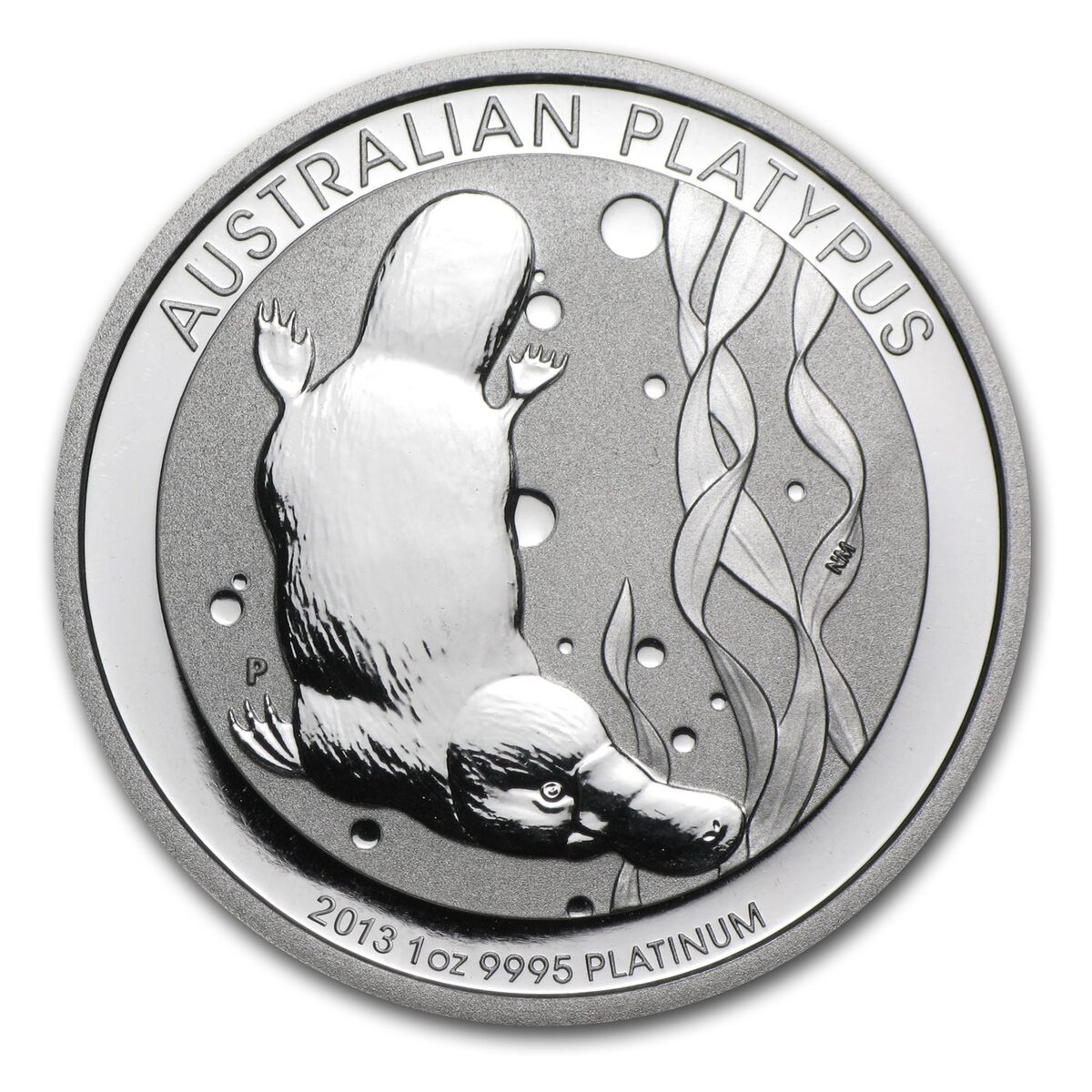 2013 Australia 1 oz Platinum Platypus BU