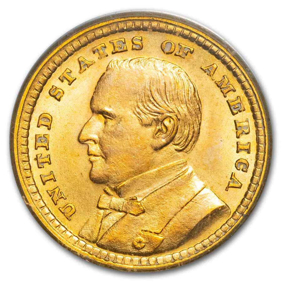 1903 Gold $1.00 Louisiana Purchase McKinley MS-62 PCGS
