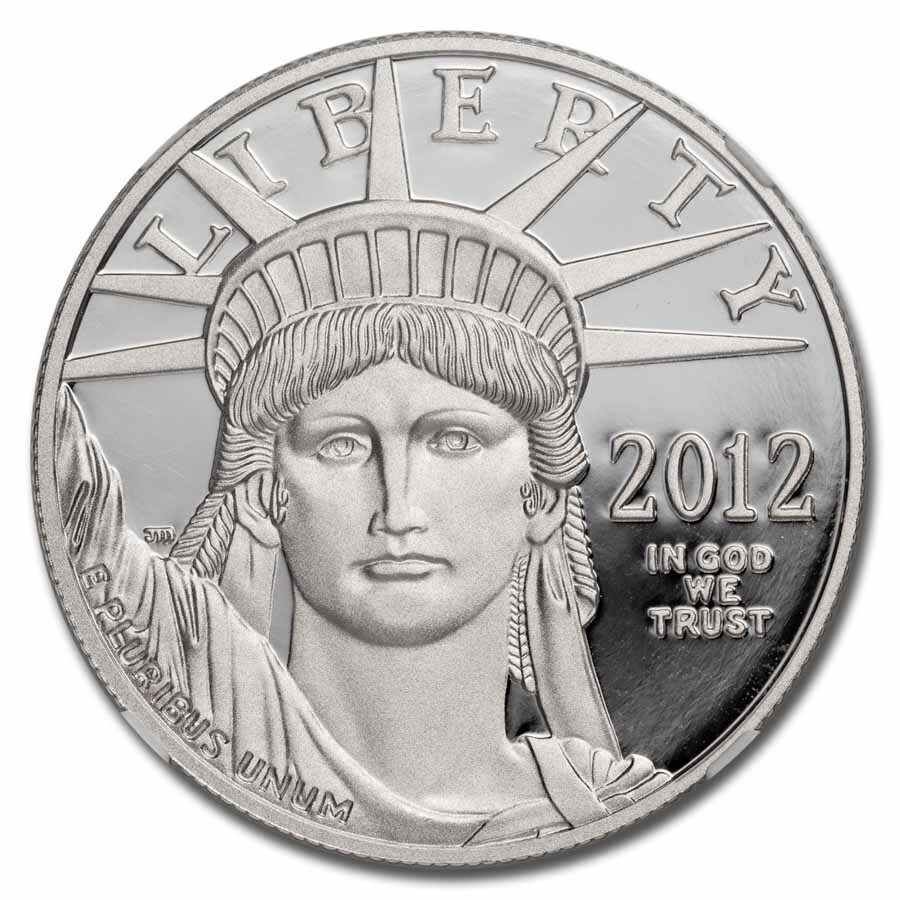 2012-W 1 oz Proof American Platinum Eagle PF-70 NGC