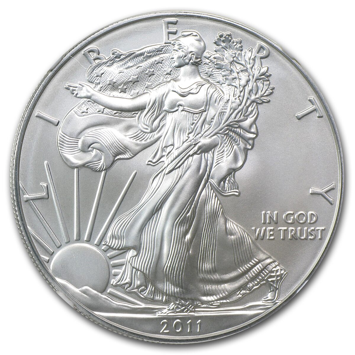2011 (W) American Silver Eagle MS-69 NGC