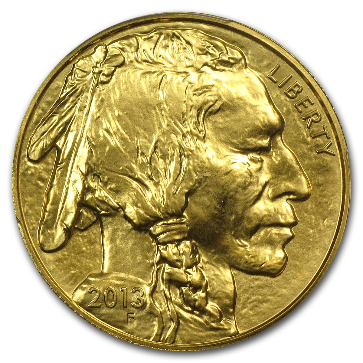 2013 1 oz Gold Buffalo MS-69 PCGS (FS, Black Diamond)