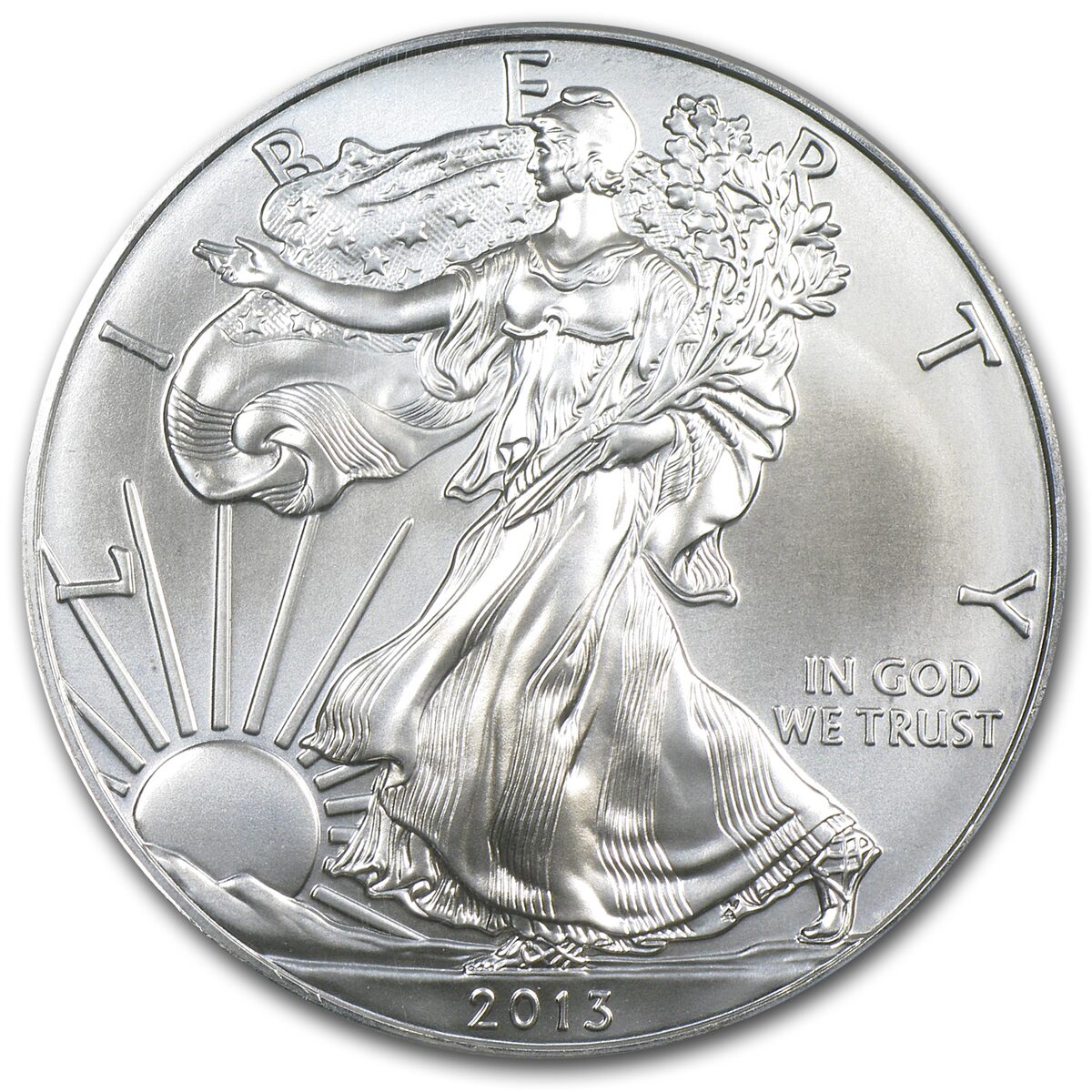 2013 American Silver Eagle MS-70 PCGS (FirstStrike®)