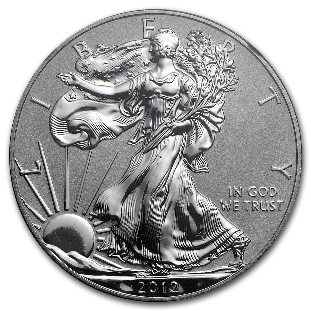 2012-S Reverse Proof Silver Eagle PF-69 NGC