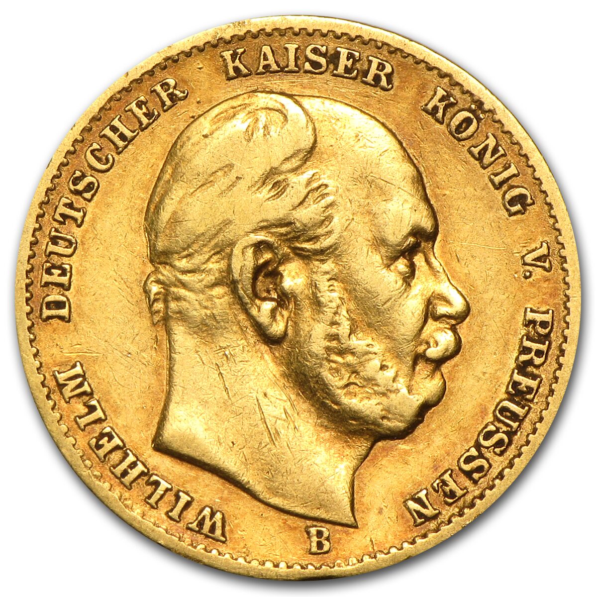Germany Gold 10 Mark (Random) Avg Circ