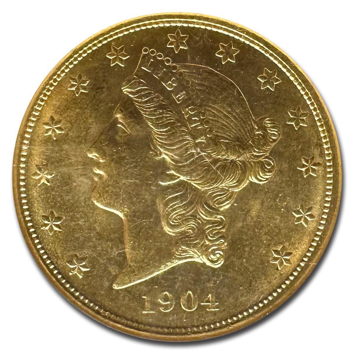 1904 $20 Liberty Gold Double Eagle MS-63 NGC