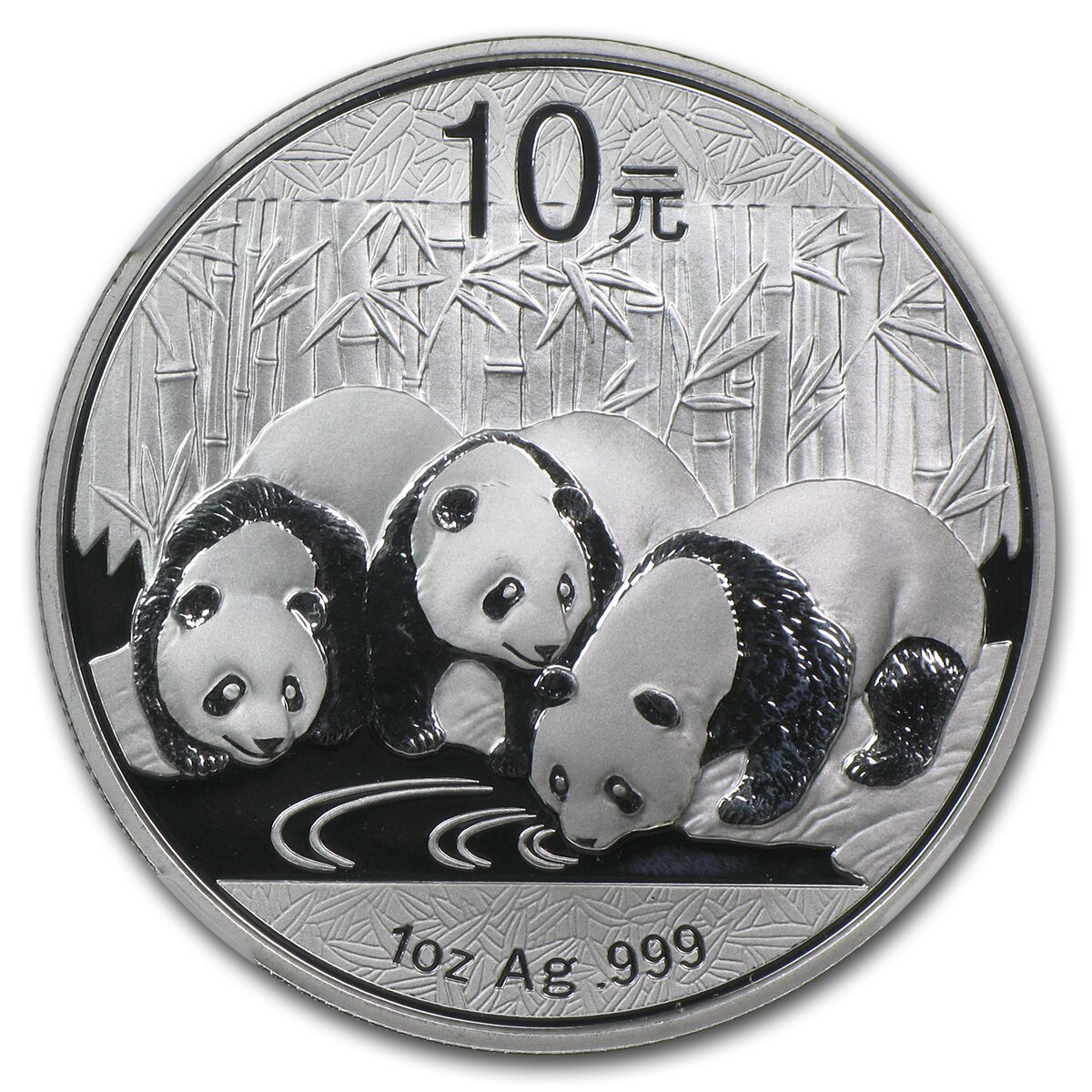 2013 China 1 oz Silver Panda MS-69 NGC (Early Releases)