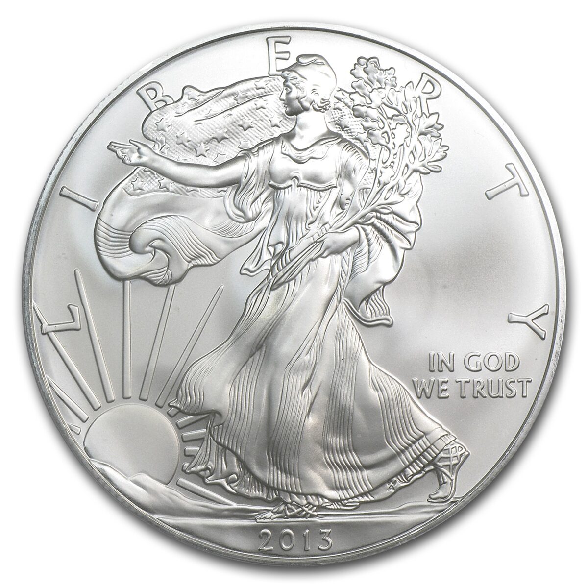 2013 (S) American Silver Eagle MS-70 PCGS (FirstStrike®)