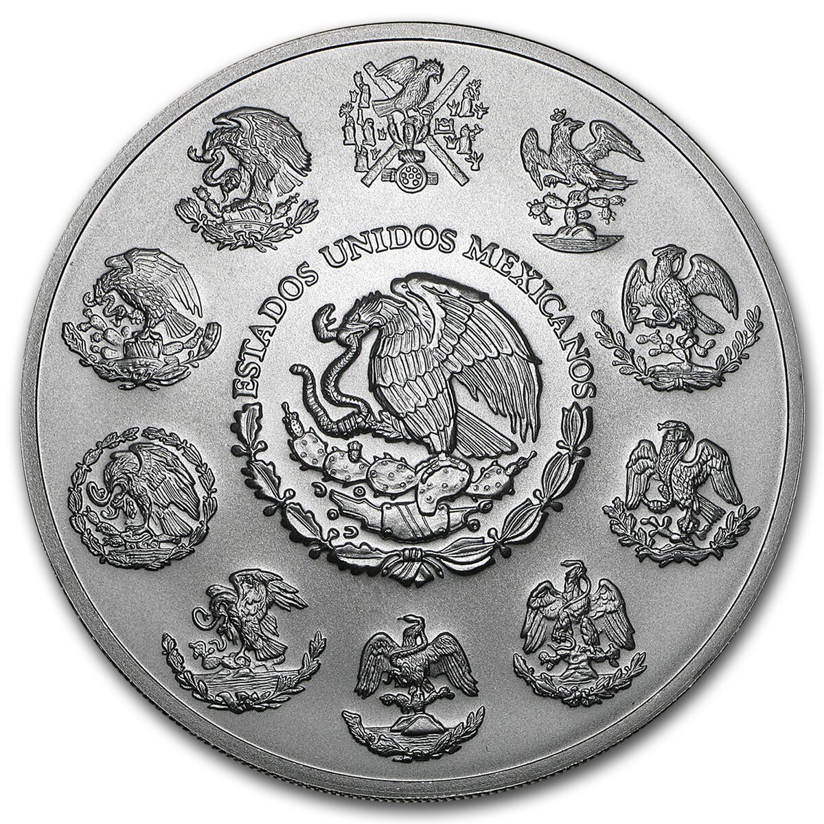 2013 Mexico 5 oz Silver Libertad BU