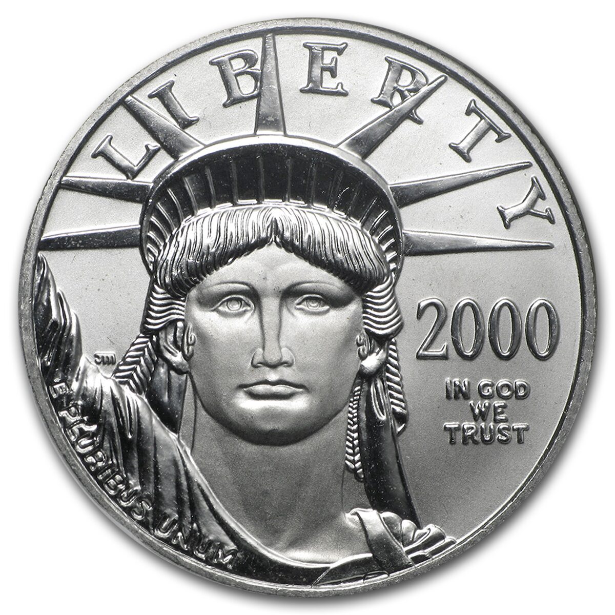 2000 1/2 oz American Platinum Eagle MS-69 NGC