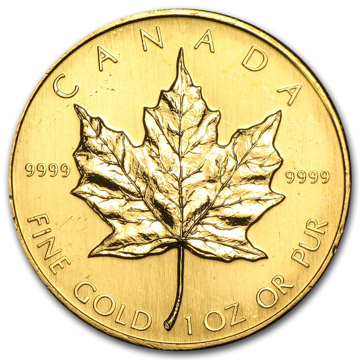 1986 Canada 1 oz Gold Maple Leaf BU