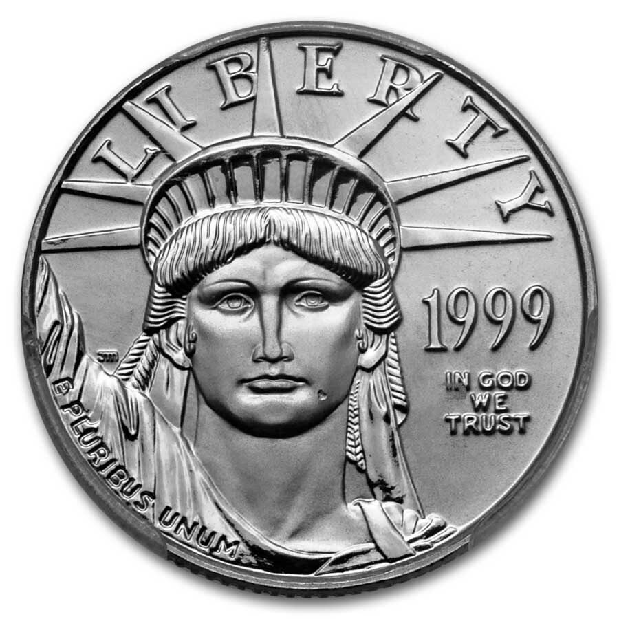 1999 1/4 oz American Platinum Eagle MS-69 PCGS