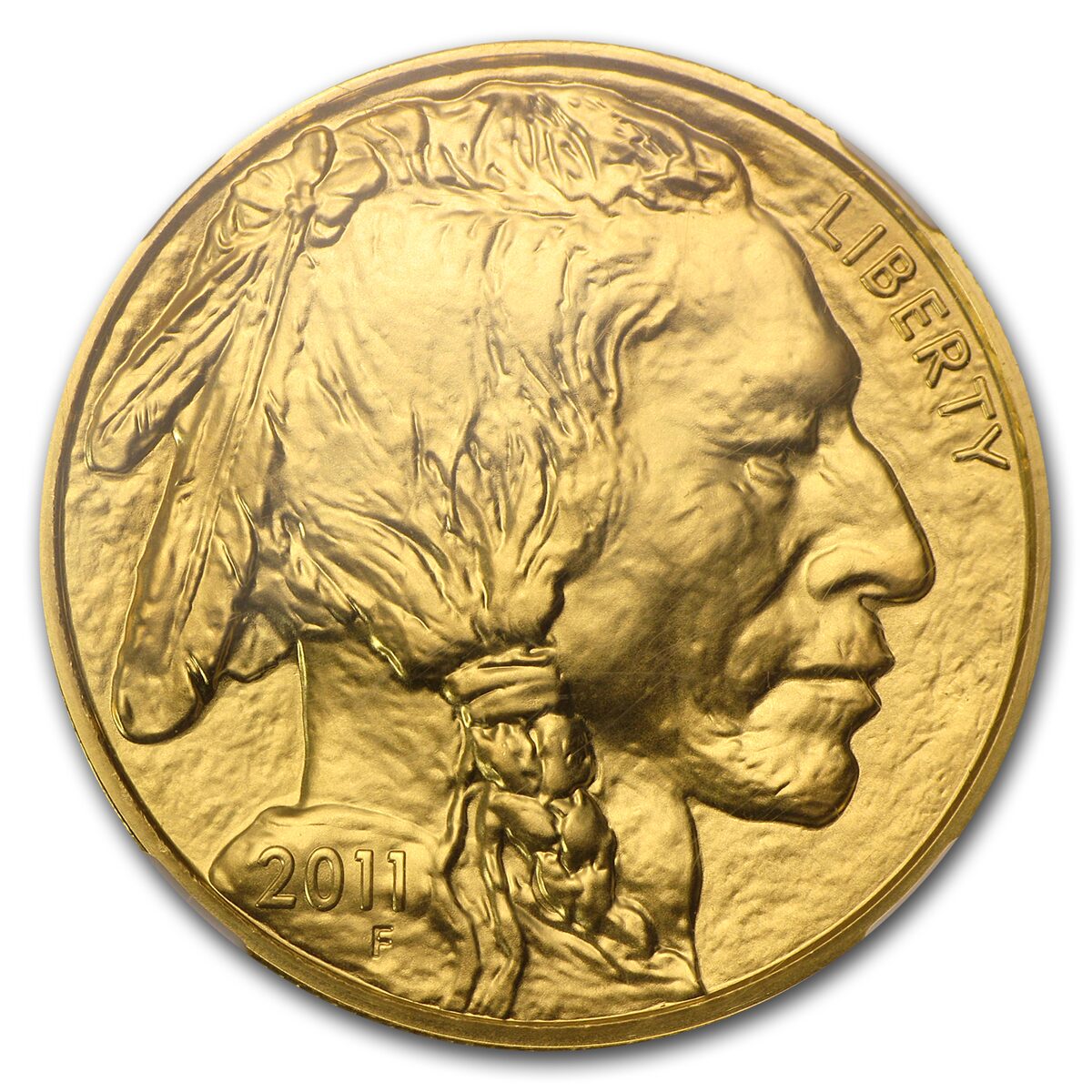 2011 1 oz Gold Buffalo MS-69 NGC