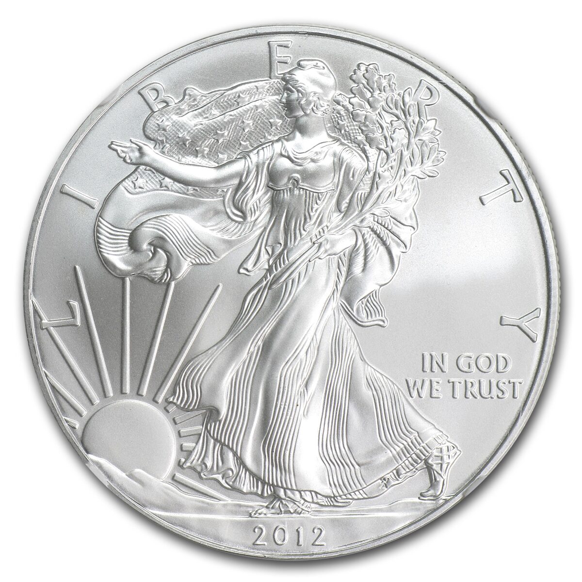 2012 (S) American Silver Eagle MS-69 NGC (First Releases)