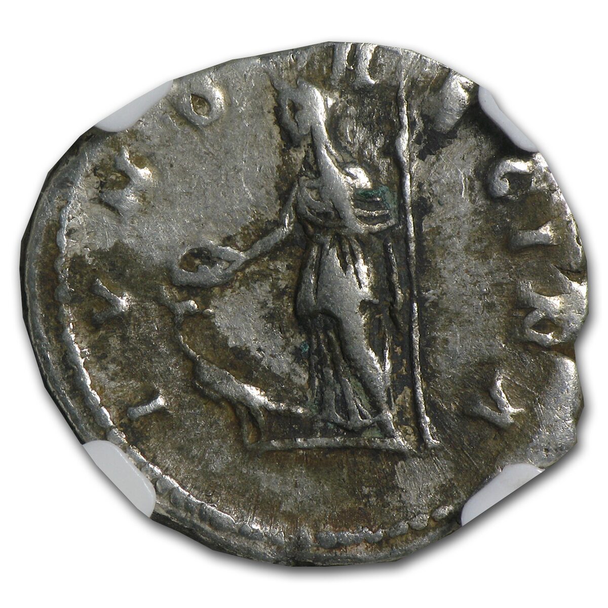 Roman Silver Denarius Lucilla (164-182 AD) VF NGC