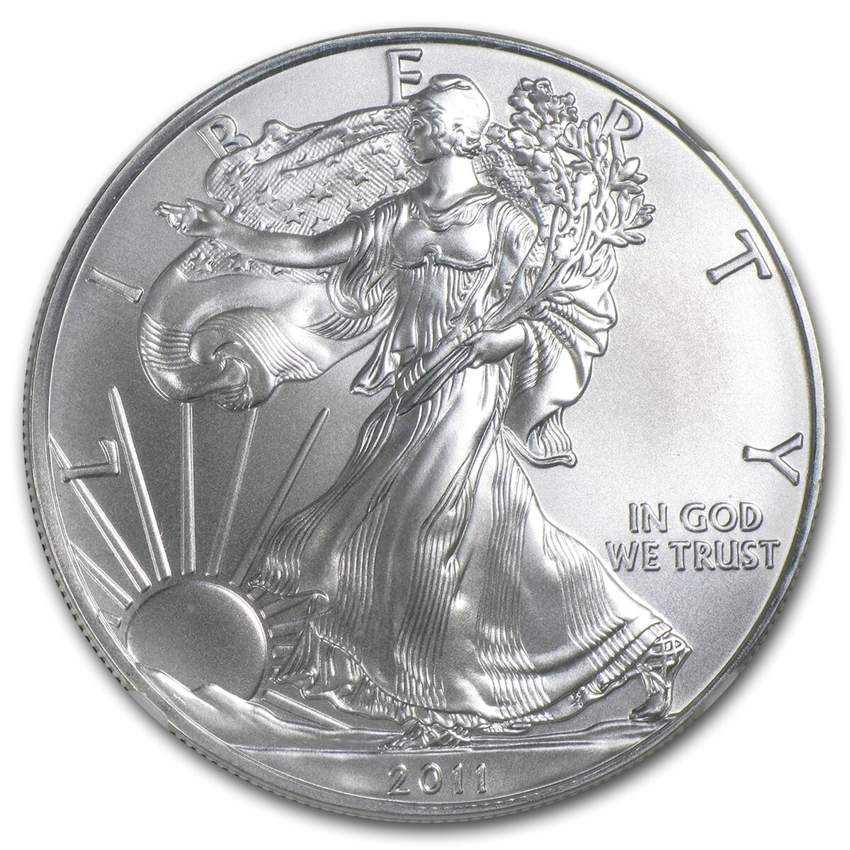 2011 American Silver Eagle MS-70 NGC