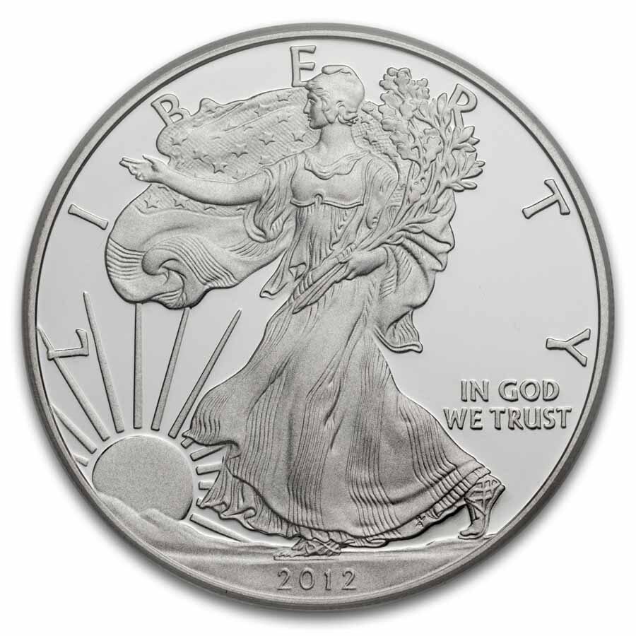 2012-W Proof American Silver Eagle PR-70 PCGS
