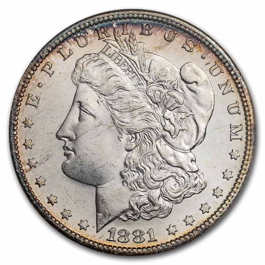 1881-S Morgan Dollar MS-64 NGC