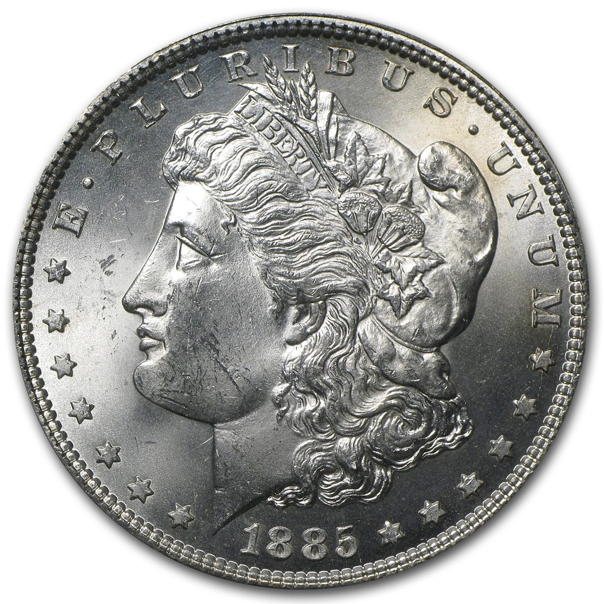 1885 Morgan Dollar MS-63 PCGS
