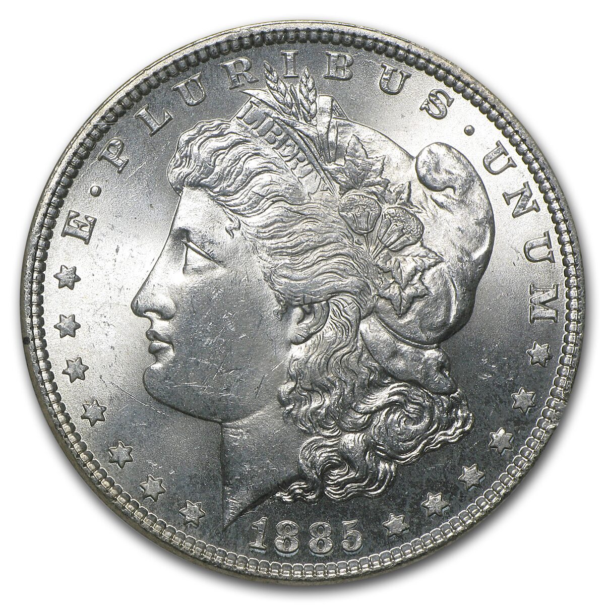 1885 Morgan Dollar MS-63 NGC