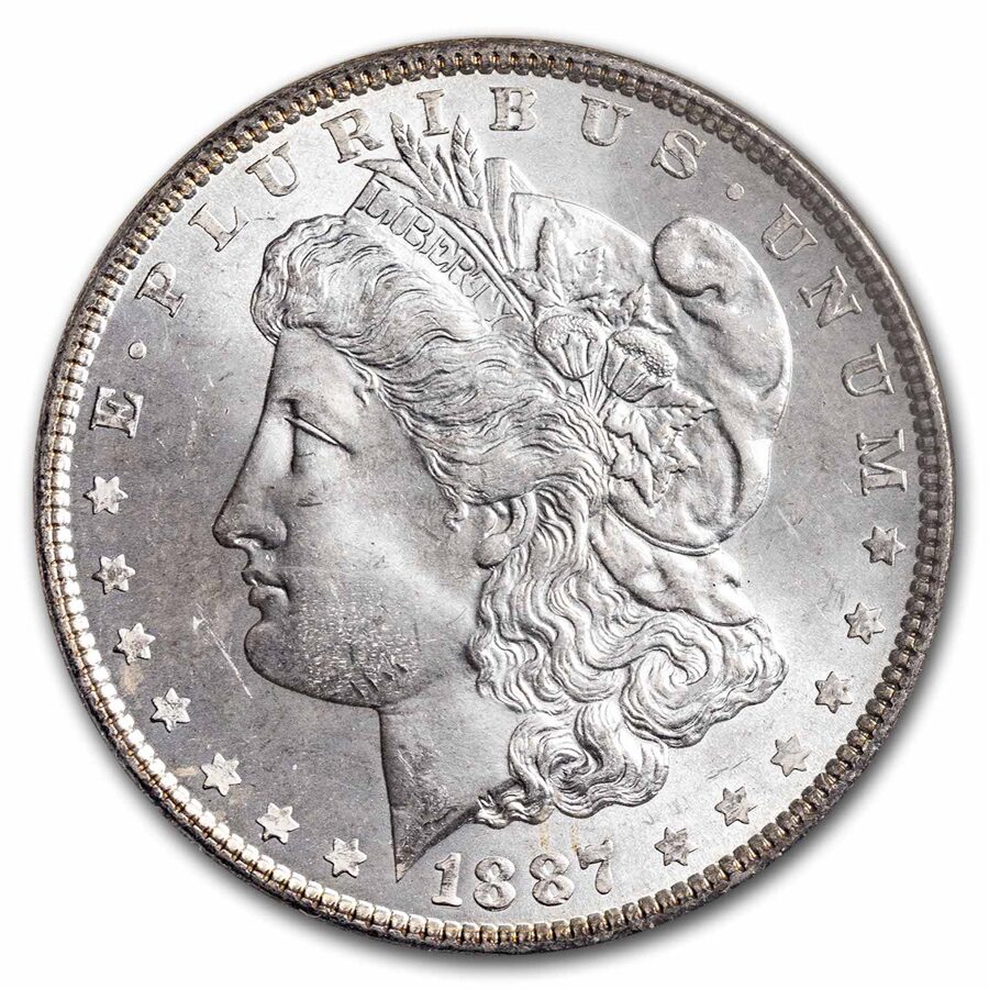 1887 Morgan Dollar MS-65 NGC