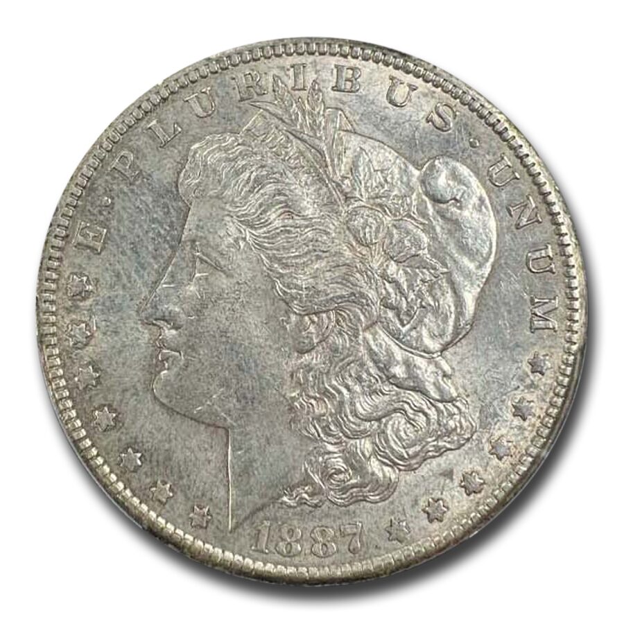 1887-S Morgan Dollar AU-58 PCGS