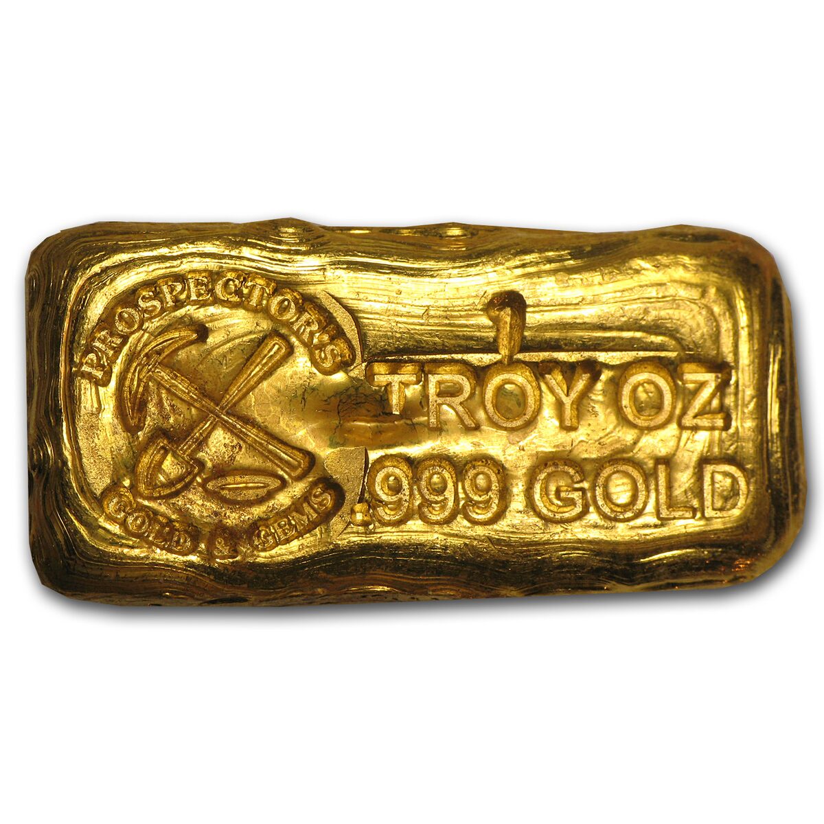 1 oz Hand Poured Gold Bar - PG & G