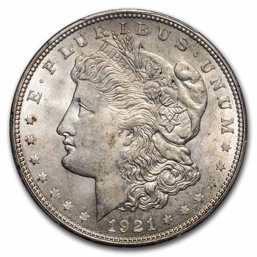 1921-D Morgan Dollar MS-63 PCGS