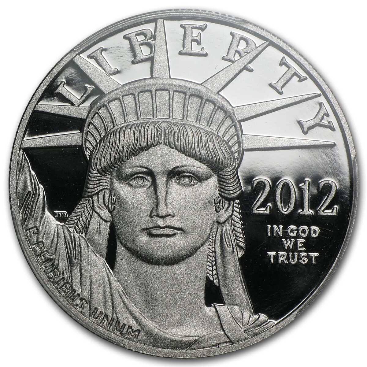 2012-W 1 oz Proof American Platinum Eagle PR-70 PCGS