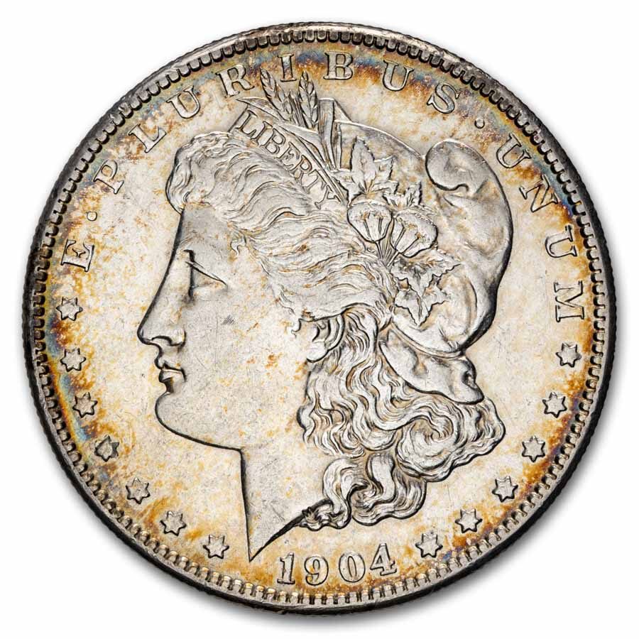 1904-S Morgan Dollar AU