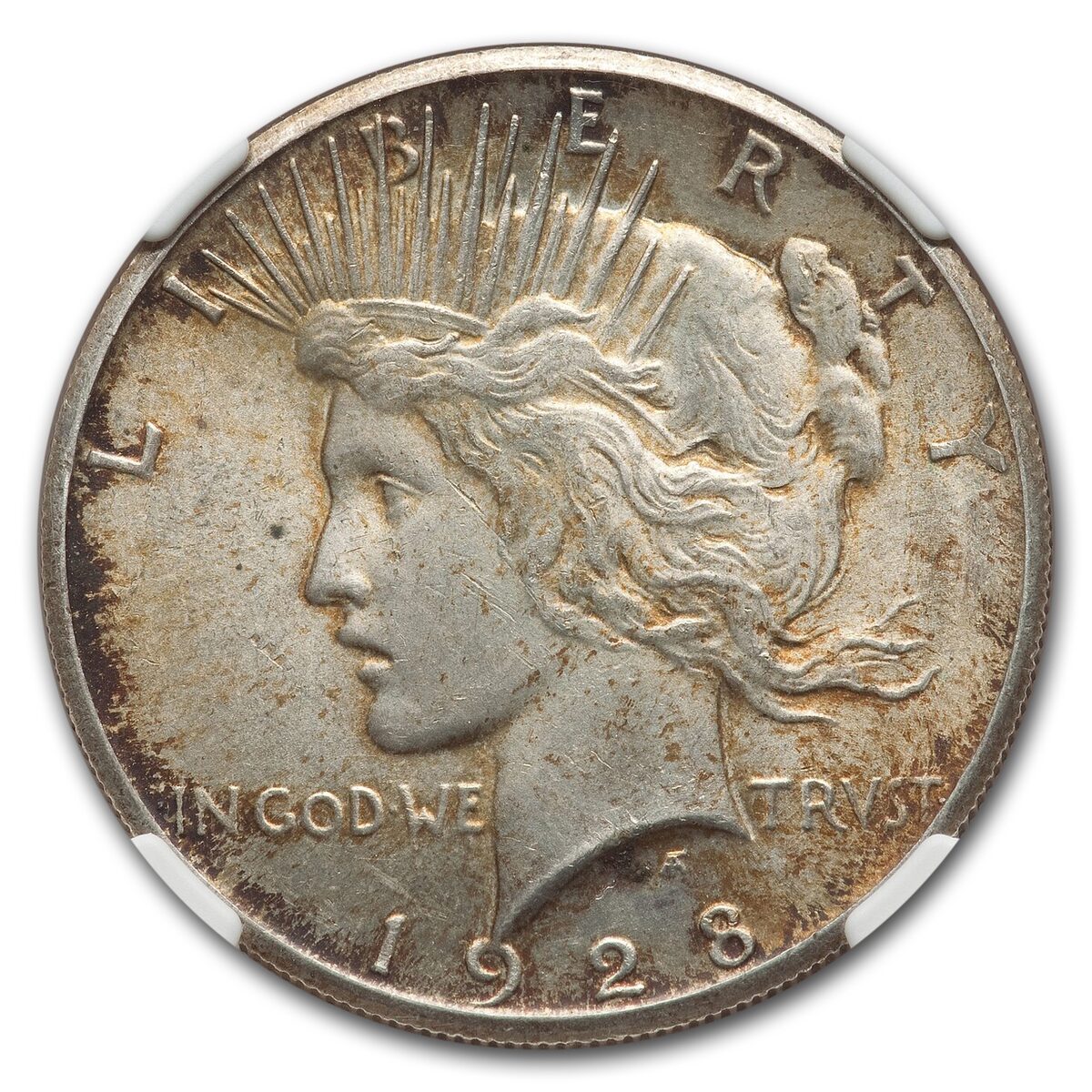 1928 Peace Dollar MS-62 NGC