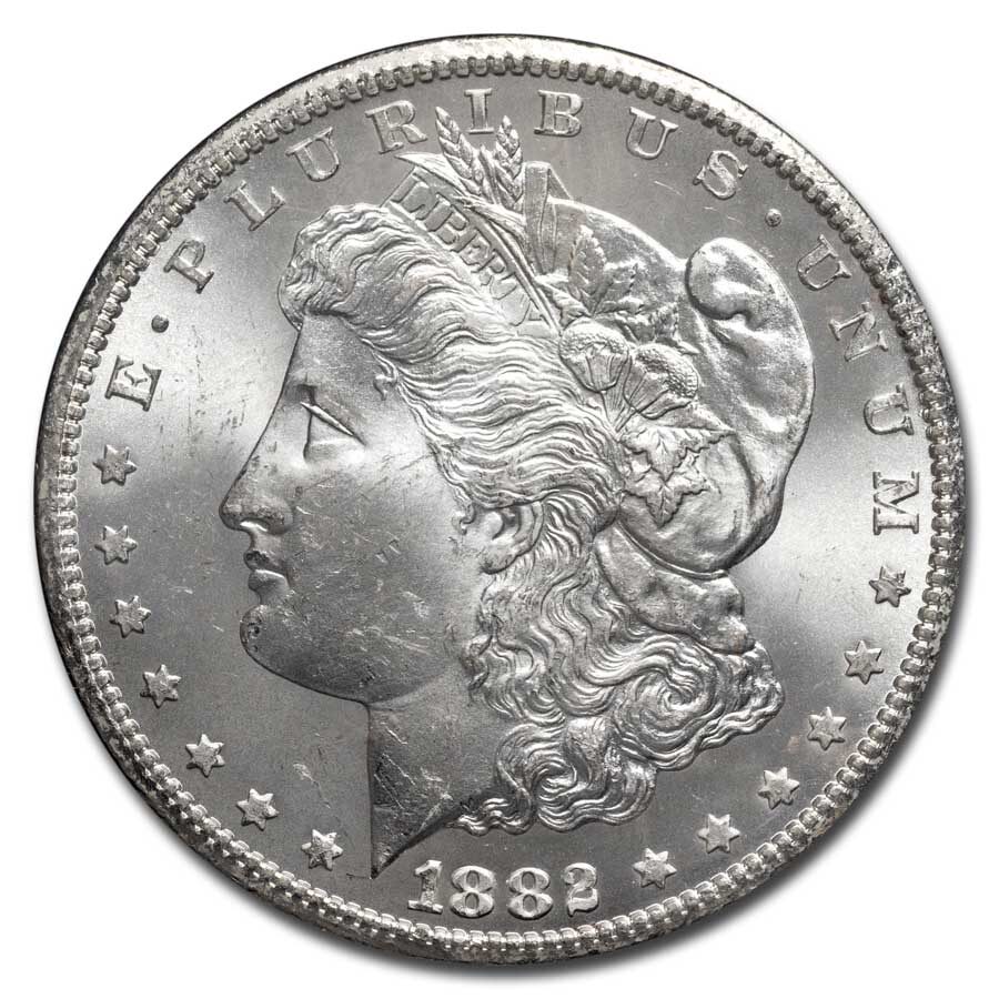 1882-CC Morgan Dollar MS-63 NGC (GSA)