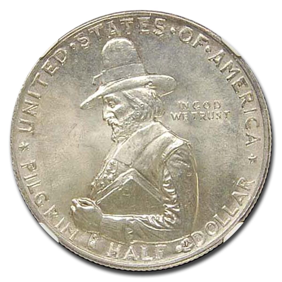 1920 Pilgrim Tercentenary Half Dollar MS-64 NGC