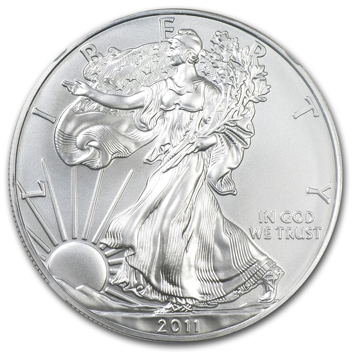 2011 (S) American Silver Eagle MS-70 NGC