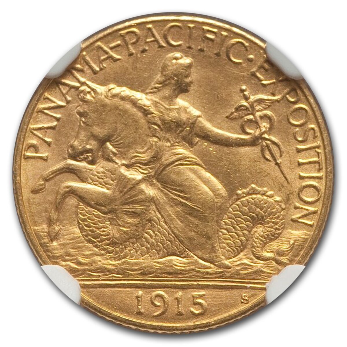 1915-S Gold $2.50 Panama-Pacific MS-63 NGC
