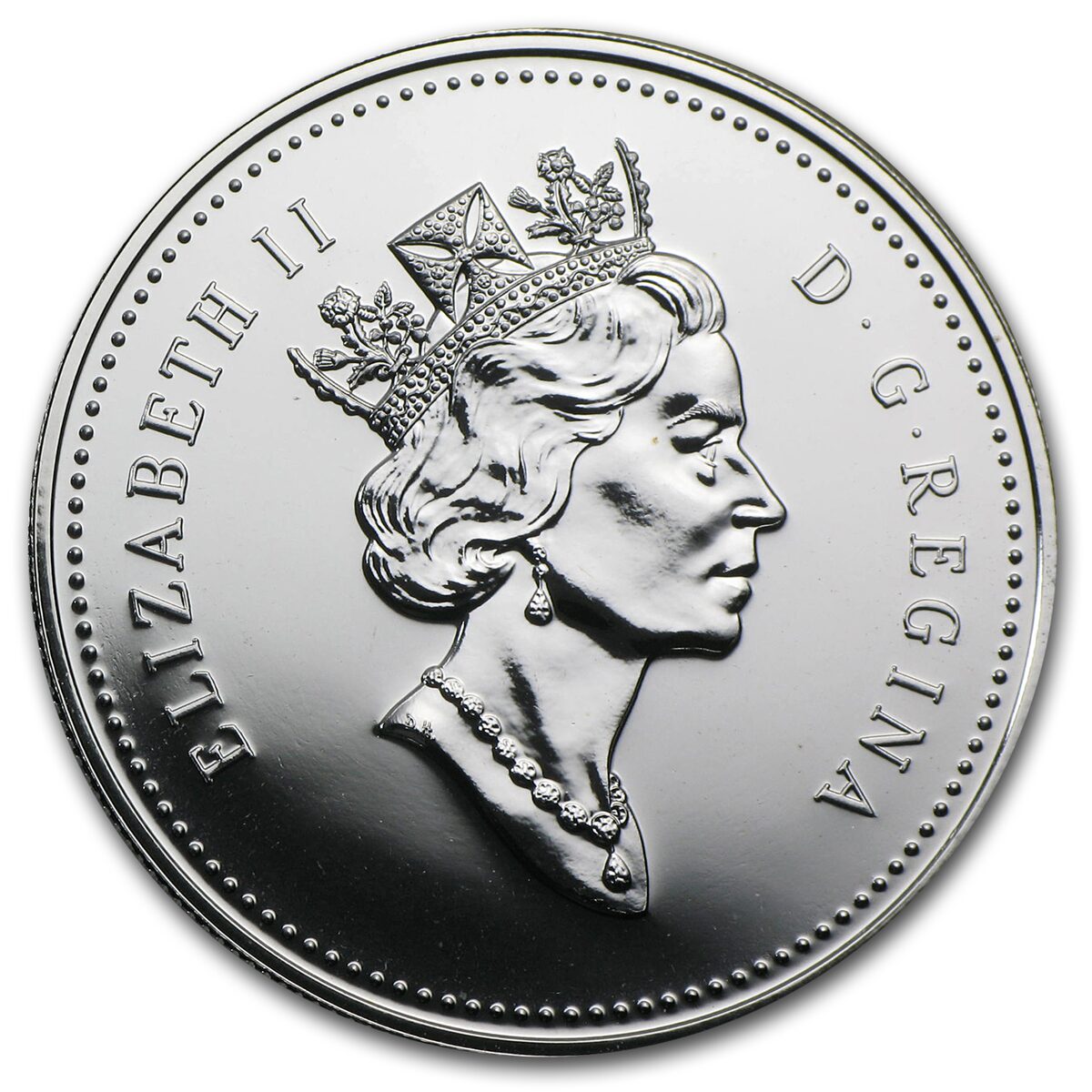 2001 Canada Silver $1 National Ballet of Canada BU (Coin Only)