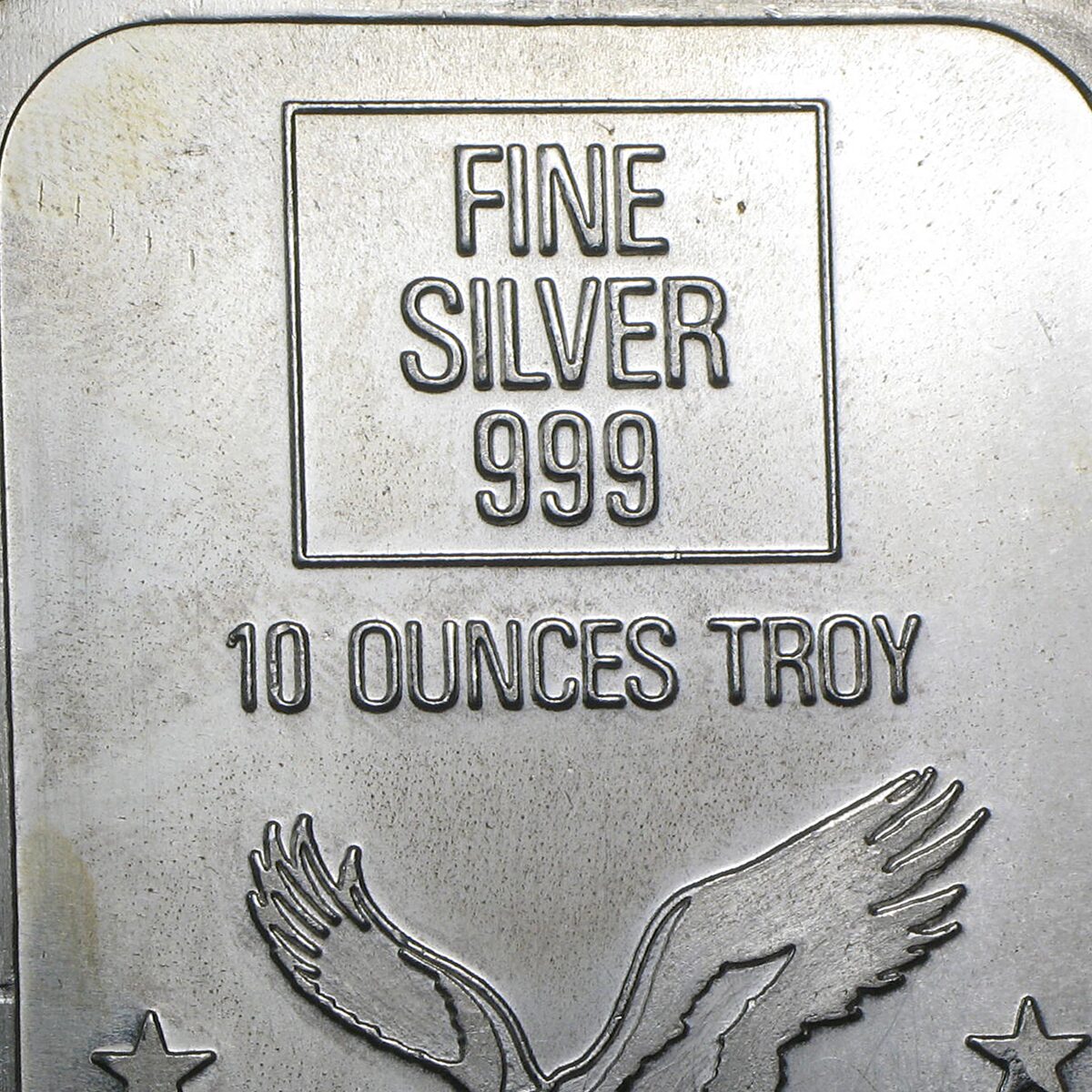 10 oz Silver Bar - Commodity Exchange