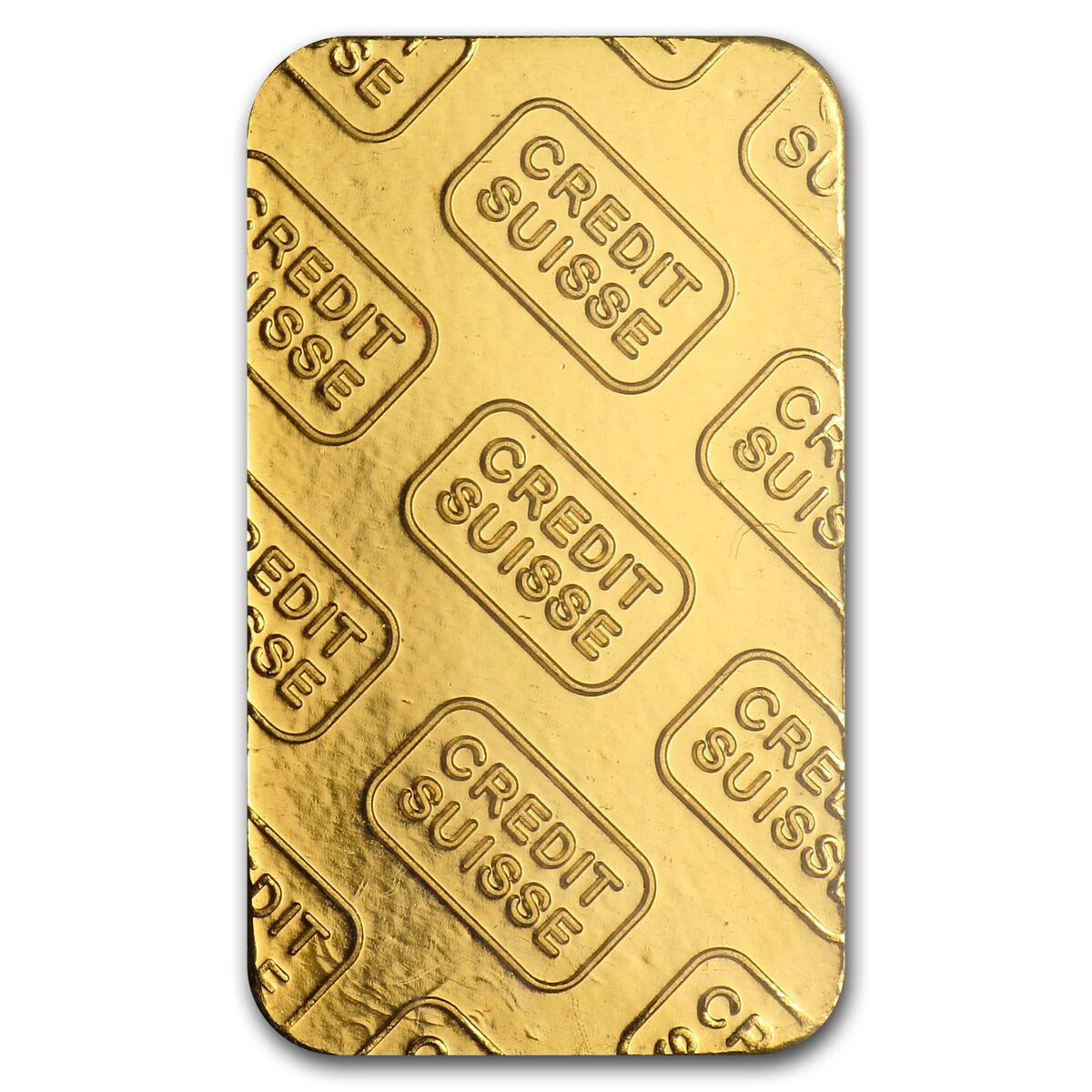 5 gram Gold Bar - Credit Suisse Vintage Design